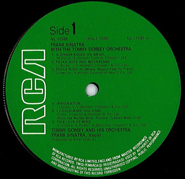 Frank Sinatra With The Tommy Dorsey Orchestra - Image 3