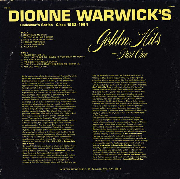 Golden Hits - Part One (Collector's Series Circa 1962-1964) - Image 2