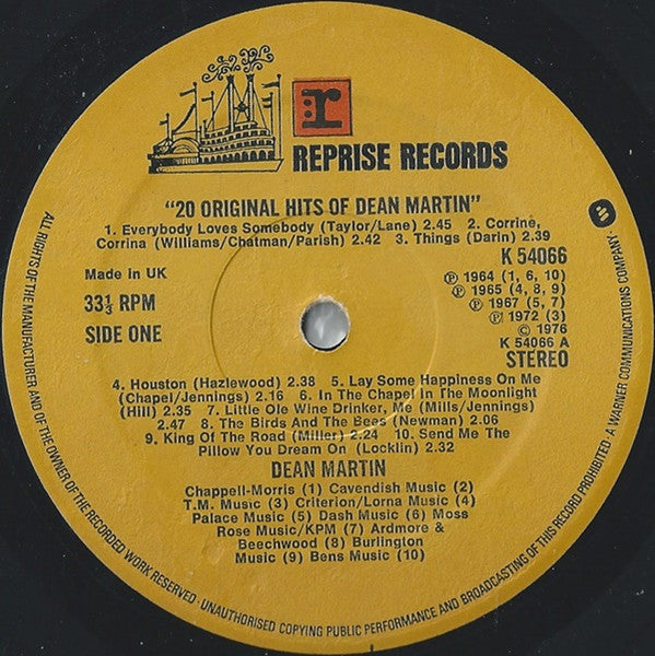 20 Original Dean Martin Hits - Image 3