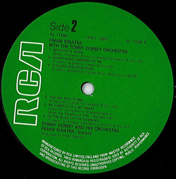 Frank Sinatra With The Tommy Dorsey Orchestra - Image 4