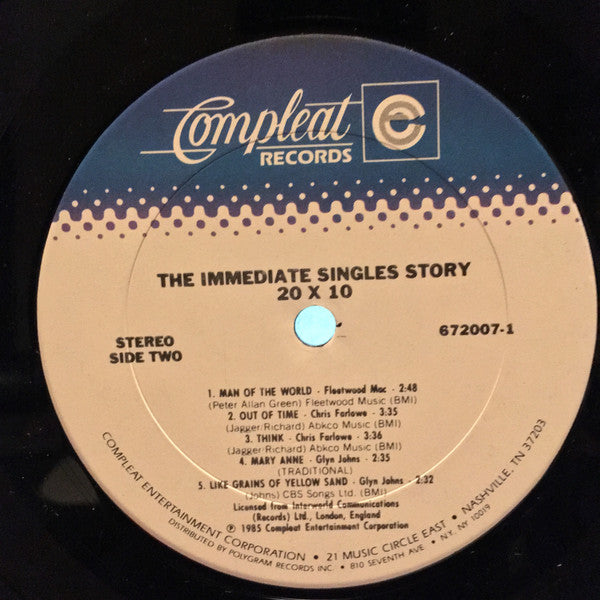 The Immediate Singles Story / 20 X 10 - A Compleat Collection - Image 6