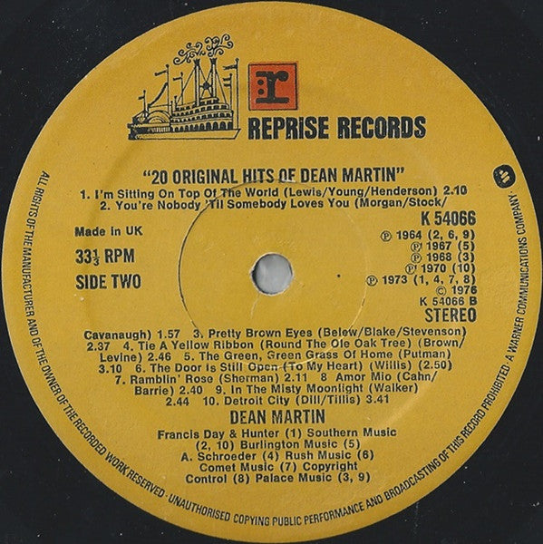20 Original Dean Martin Hits - Image 4