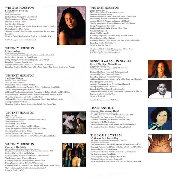 The Bodyguard (Original Soundtrack Album) - Image 4