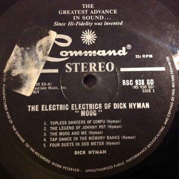 Moog - The Electric Eclectics Of Dick Hyman - Image 4
