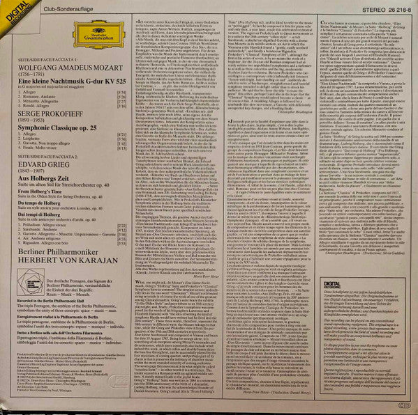 Eine Kleine Nachtmusik · Holberg-Suite · Symphonie Classique - Image 2