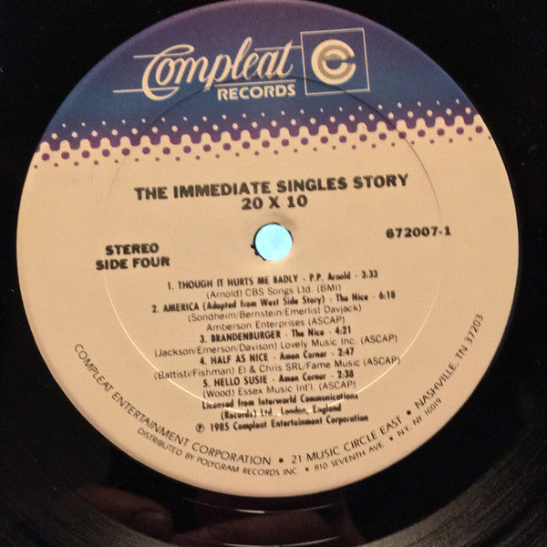 The Immediate Singles Story / 20 X 10 - A Compleat Collection - Image 8