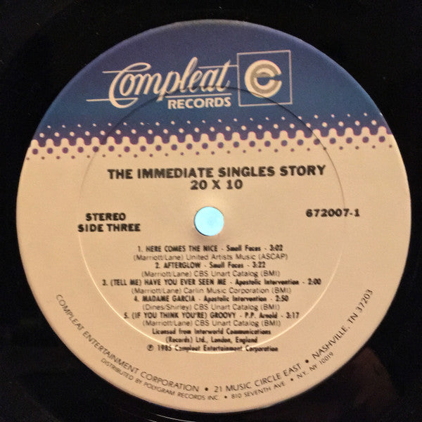 The Immediate Singles Story / 20 X 10 - A Compleat Collection - Image 7