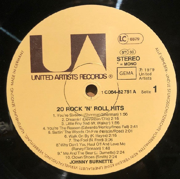 20 Rock 'N' Roll Hits - Image 3