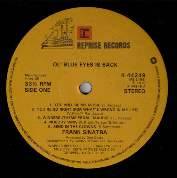 Ol' Blue Eyes Is Back - Image 4