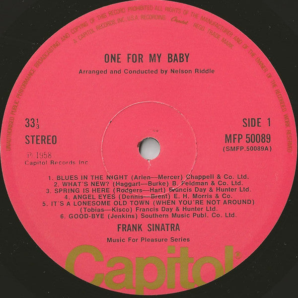 One For My Baby - Image 3