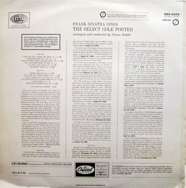 Sings The Select Cole Porter - Image 2