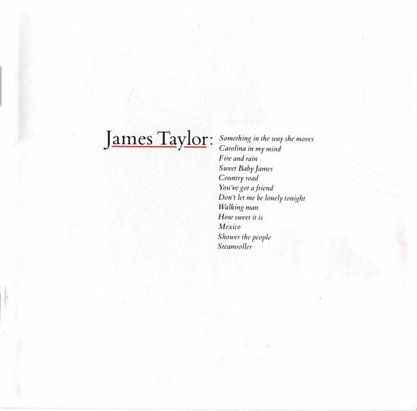 James Taylor's Greatest Hits - Image 1