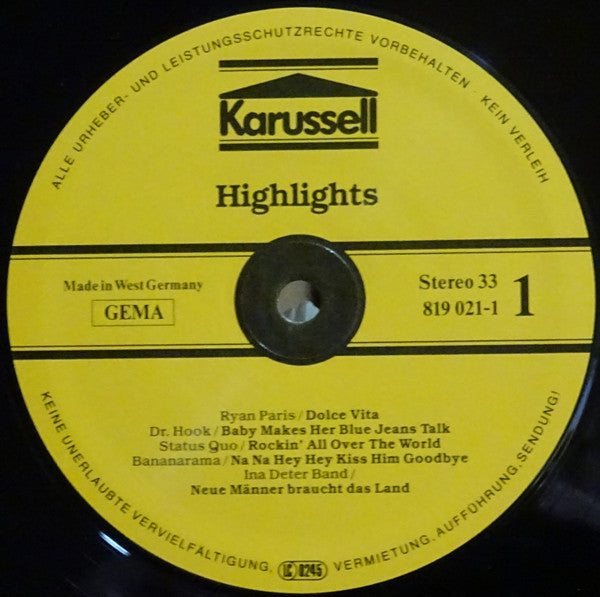 Highlights - Zwei Unglaubliche Platten Mit Formel Eins Hits - Image 5