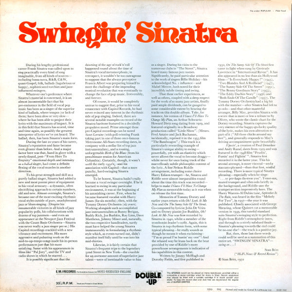 Swingin' Sinatra - Image 2