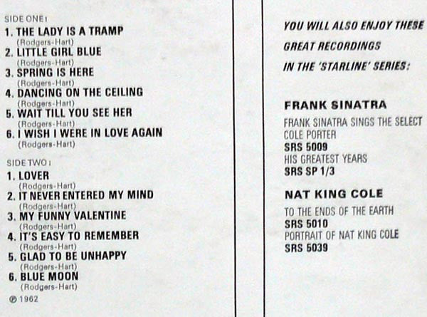 Sings Rodgers And Hart - Image 5