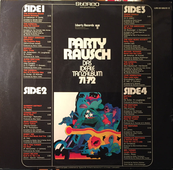 Partyrausch 71/72 (Das Ideale Tanzalbum) - Image 2