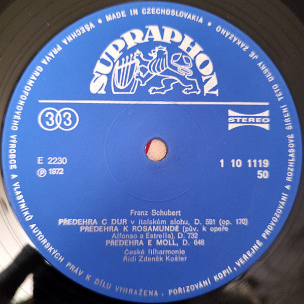 Rosamunda (Výběr Z Hudby Ke Hře Helminy Von Chézy) - Image 4