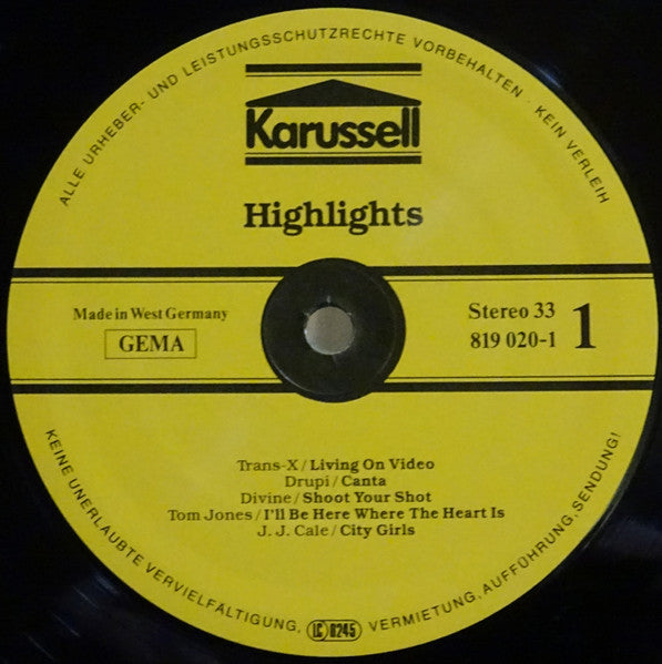 Highlights - Zwei Unglaubliche Platten Mit Formel Eins Hits - Image 3
