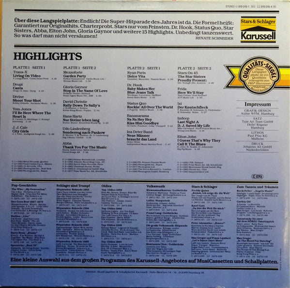 Highlights - Zwei Unglaubliche Platten Mit Formel Eins Hits - Image 2