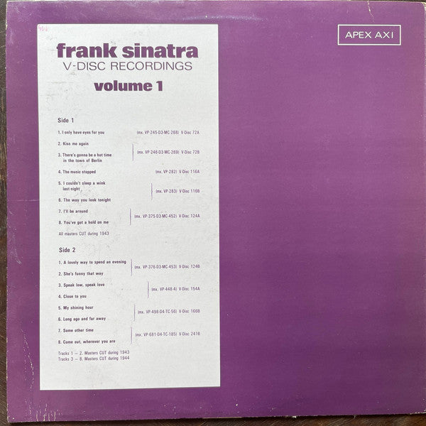 The V-Disc Recordings Volume 1 - Image 2