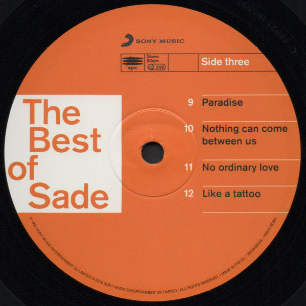 The Best Of Sade - Image 8