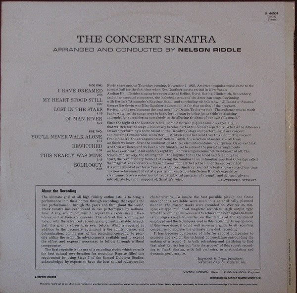 The Concert Sinatra - Image 2