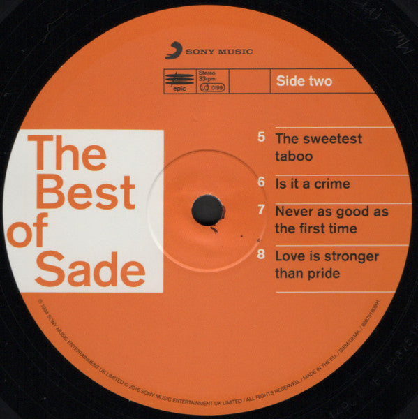 The Best Of Sade - Image 7