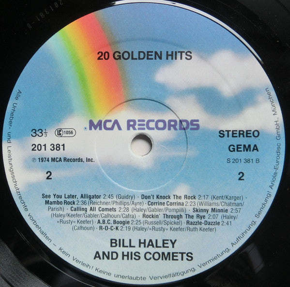 20 Golden Hits By Bill Haley And His Comets - Image 4