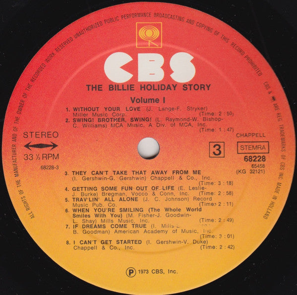 The Billie Holiday Story Volume I - Image 6