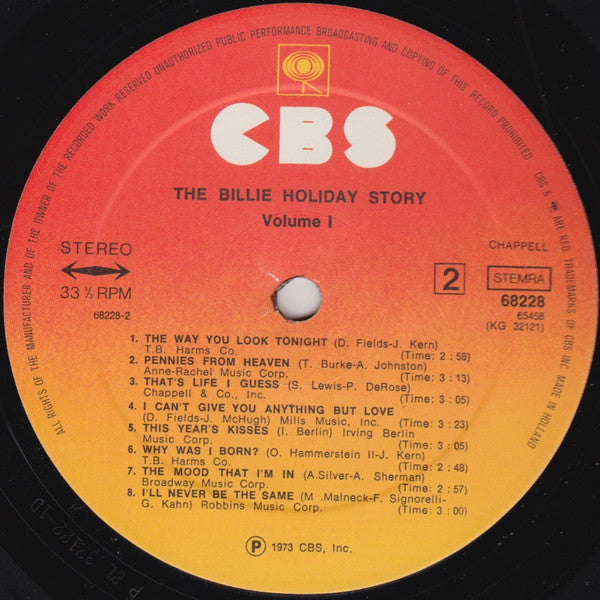 The Billie Holiday Story Volume I - Image 5