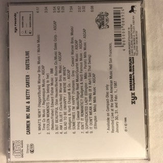 The Carmen Mc Rae - Betty Carter duets - Image 2