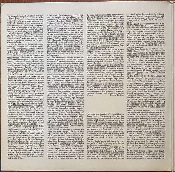 Sechs Sonaten Für Violine Und Cembalo BWV 1014-1019 Gespielt Auf Einer Stradivarius - Image 3