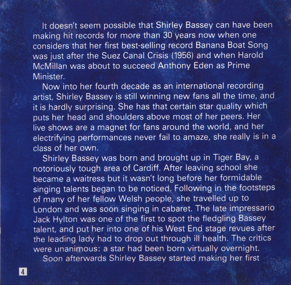 Diamonds: The Best Of Shirley Bassey - Image 7