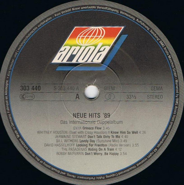 Neue Hits '89 - Das internationale Doppelalbum - Image 3