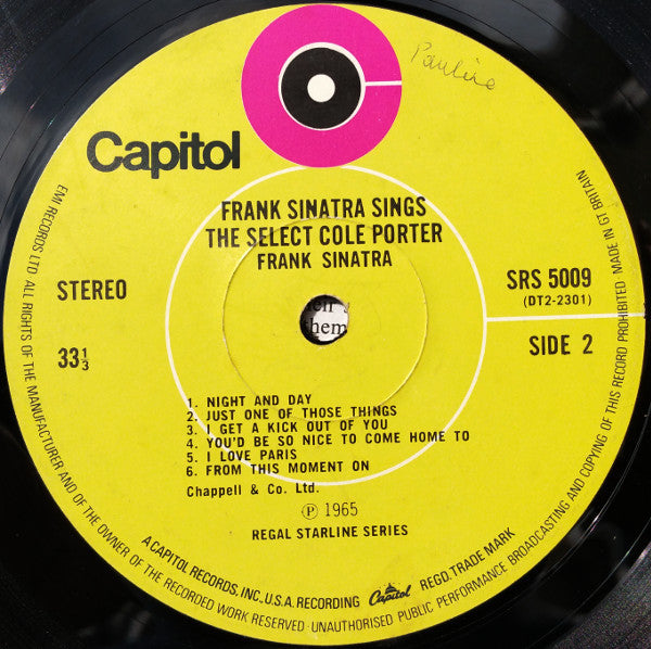 Sings The Select Cole Porter - Image 4