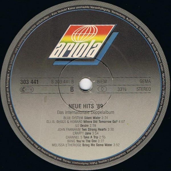 Neue Hits '89 - Das internationale Doppelalbum - Image 6