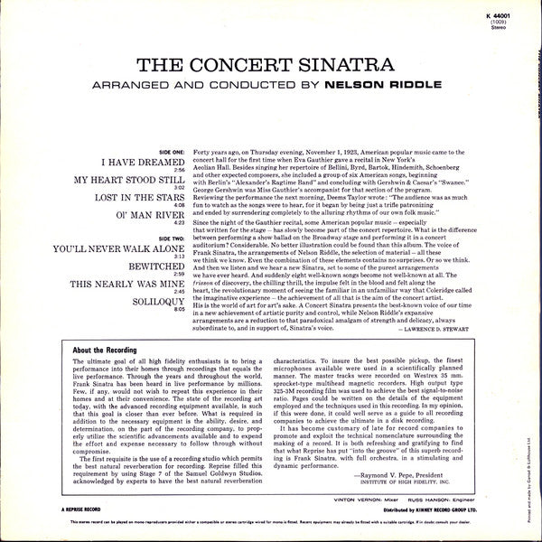 The Concert Sinatra - Image 2