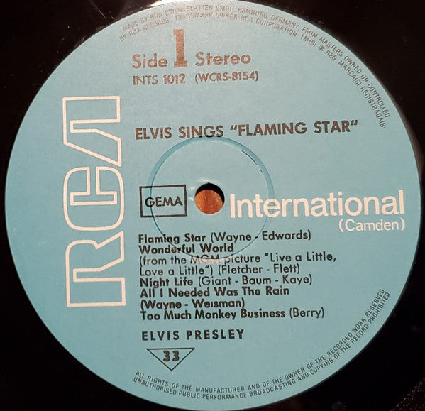 Elvis Sings Flaming Star - Image 3