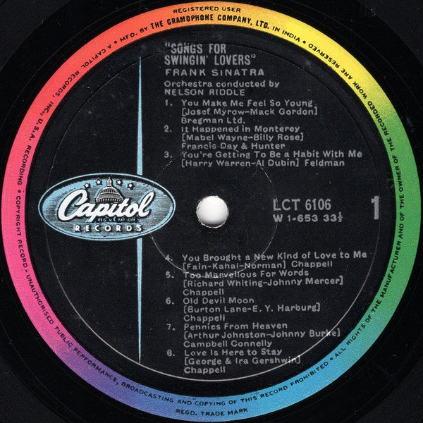 Songs For Swingin' Lovers! - Image 3