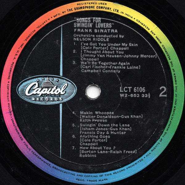 Songs For Swingin' Lovers! - Image 4